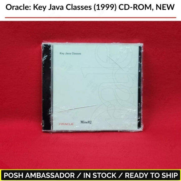 Oracle: Key Java Classes (2001) CD-ROM, NEW - Picture 1 of 6